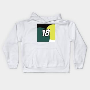 Lance Stroll Coloured Circles - Driver Number Kids Hoodie